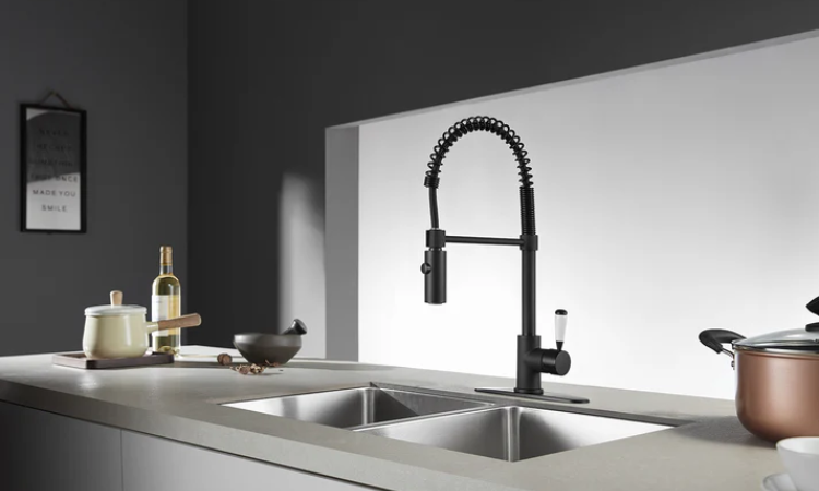 Pull Down Kitchen Faucet